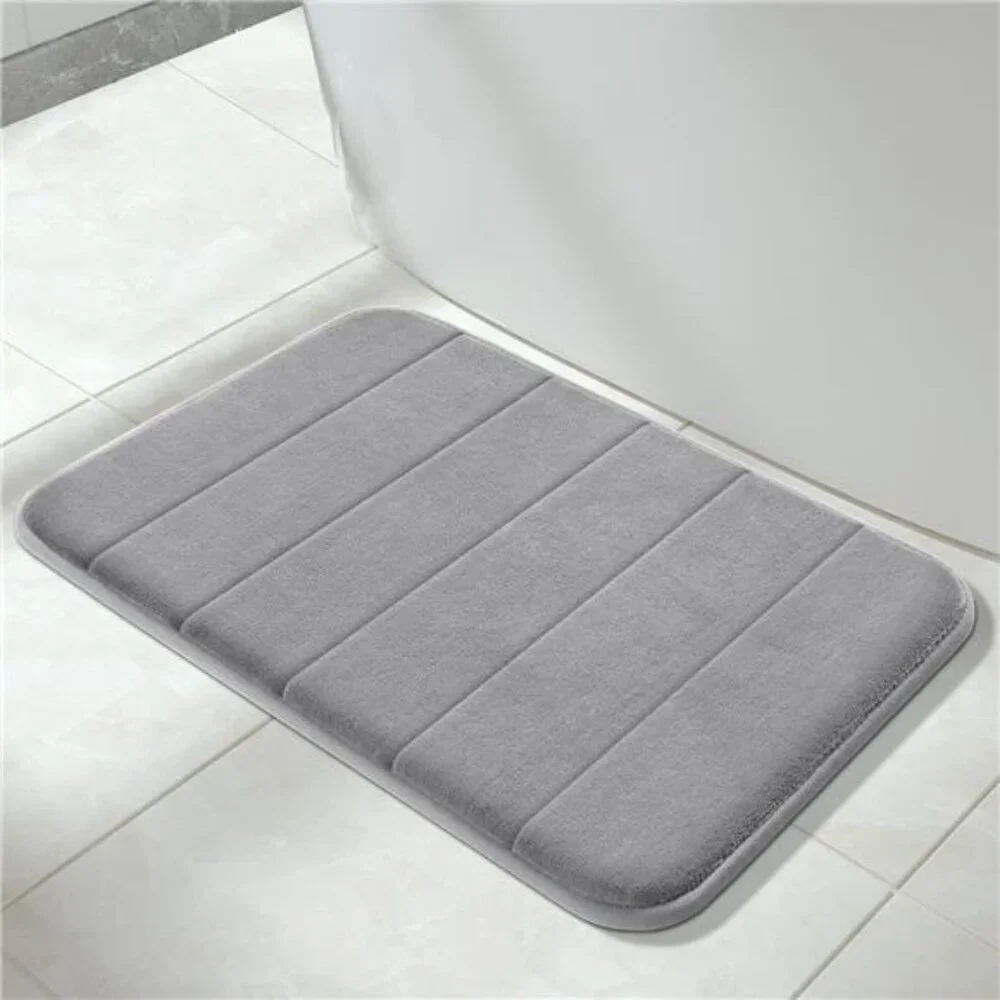 Memory Foam Bath Mat Rug, 24 x 17 Inches,Comfortable,Soft,Super Water Absorption